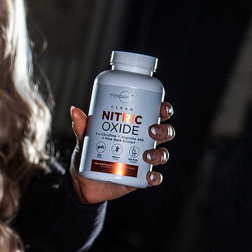 Type Zero Nitric Oxide 6X Booster, 150 Veggie Capsules - Natural Supplement - Beetroot Type Zero uk supplements