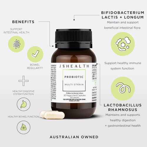 JSHealth Vitamins Gut Health and Immunity Formula | Probiotics for Women and Men JSHealth uk supplements