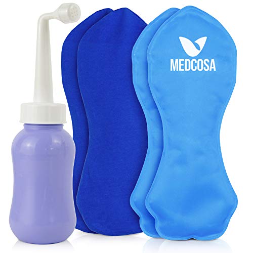 Medcosa Female Ice Pack and Perineal Bottle Set | Reusable Perineal Cold Packs & Portable Bidet Spray BottleMedcosa Female Ice Pack and Perineal Bottle Set | Reusable Perineal Cold Packs & Portable Bidet Spray Bottle Medcosa uk supplements