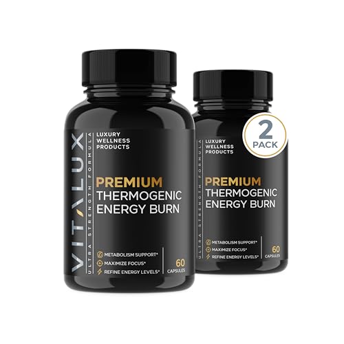 VITALUX || Premium Thermogenic Energy Burn || Metabolism Support, Boost Energy Levels EPN Supplements uk supplements