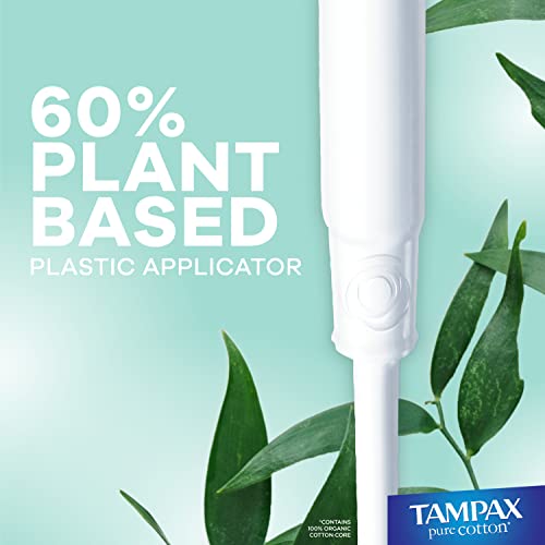 TAMPAX Pure 100% Organic Cotton Core Super Absorbency Tampons - 24 ct Tampax uk supplements