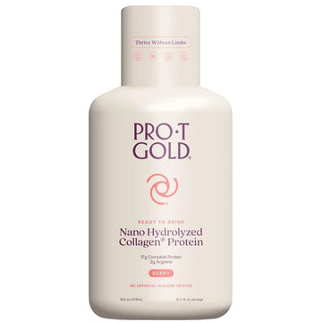 ProT Gold Liquid Collagen Protein Shot, Support for Hair, Nails and Skin, 17g, Nano Hydrolyzed & Grass Fed with Amino Acids, Sugar Free, Gluten Free, ProT Gold uk supplements