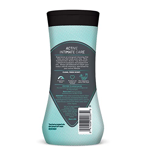 Summer's Eve Active Daily Performance All Over Feminine Body Wash Summer's Eve uk supplements