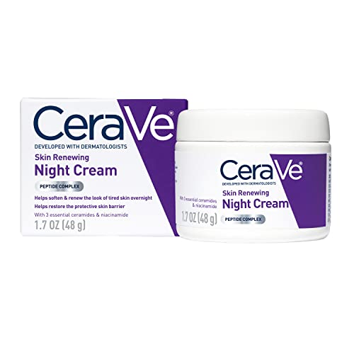 CeraVe Skin Renewing Night Cream | Niacinamide, Peptide Complex CeraVe uk supplements