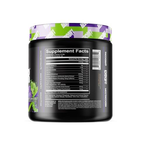 REDCON1 Total War Pre Workout Powder, Sour Gummy Bear - Fast Acting Caffeinated REDCON1 uk supplements