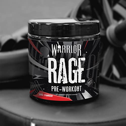 Warrior, Rage - Pre-workout Powder - 392g - Energy Drink Supplement with Vitamin C Warrior uk supplements