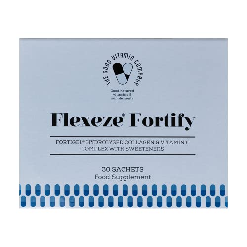 Flexeze Fortify: 30 Sachets (1 Month Supply) - Nutritional Bone & Joint Care Supplement THE GOOD VITAMIN COMPANY Good natured vitamins & supplements uk supplements