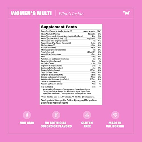 Health By Habit Womens Multi Supplement (60 Capsules) - 23 Essential Vitamins Health By Habit uk supplements