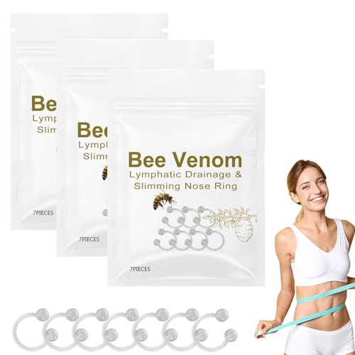 Beee Venom Lymphatic Drainage & Slimming Nose Ring (3 Packs) Diameleo uk supplements