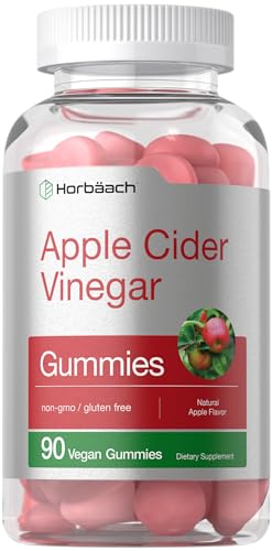 Horbaach Vegan Apple Cider Vinegar Gummies | 90 Count | ACV Supplement | Natural Horbäach uk supplements