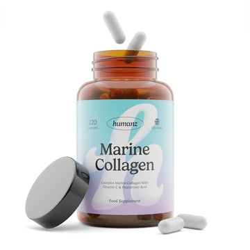 Humanz Collagen Capsules - Marine Collagen with Vitamin C - Collagen Supplements for Women & Men Humanz uk supplements