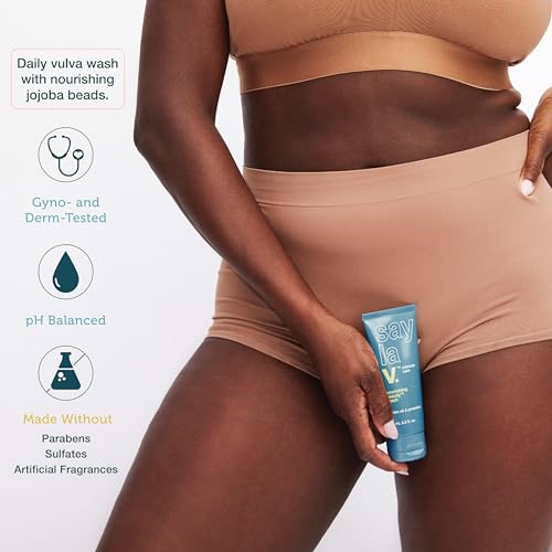 SAY LA V. Nourishing Veauty Feminine Wash, Intimate Vulva Hygiene with Prebiotics, Jojoba, Vitamin E SAY LA V uk supplements