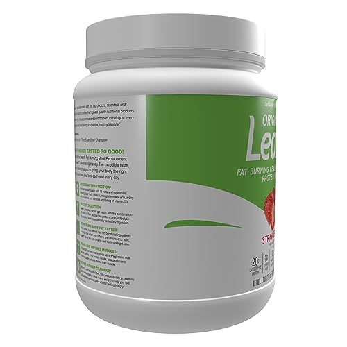 Lean1 Strawberry, 15 Serving tub, Fat Burning Meal Replacement by Nutrition53 N53 uk supplements