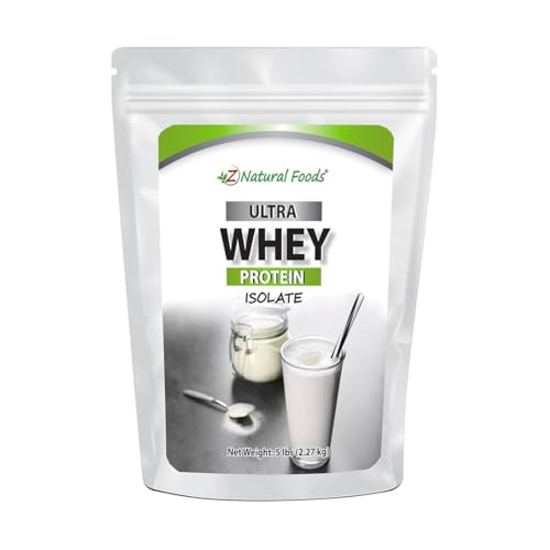 Z Natural Foods Whey Protein Powder Isolate, Unsweetened Protein Powder Enriched Z Natural Foods uk supplements