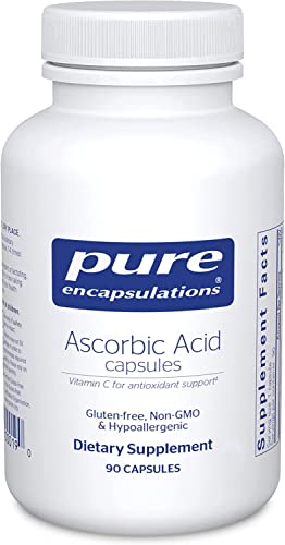 Pure Encapsulations Ascorbic Acid Capsules, 90 Capsules Pure Encapsulations uk supplements