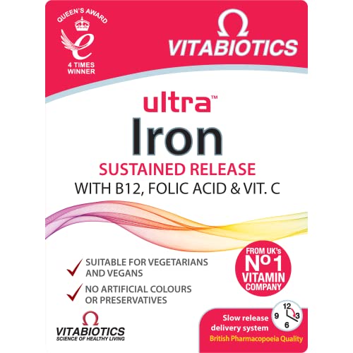 Vitabiotics Ultra Iron Tablets, Pack of 30 Vitabiotics Ultra uk supplements