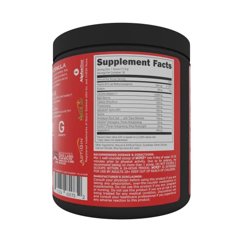 Bucked Up - Woke - HIGH STIM Pre Workout - Best Tasting - Focus Nootropic, Pump, Strength and Growth, 30 Servings (Rocket Pop) Bucked Up uk supplements