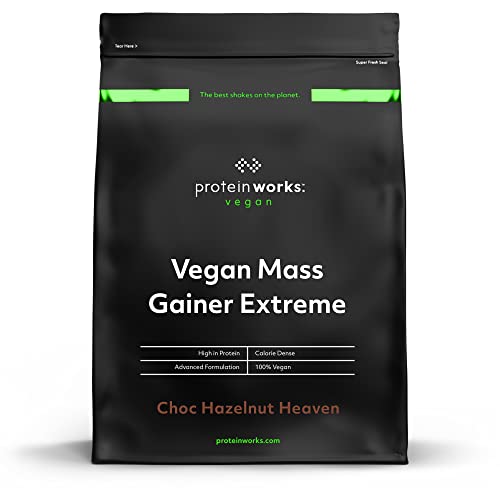 Protein Works - Vegan Mass Gainer Extreme | High Calorie Protein Powder | Weight Gainer Protein Works uk supplements