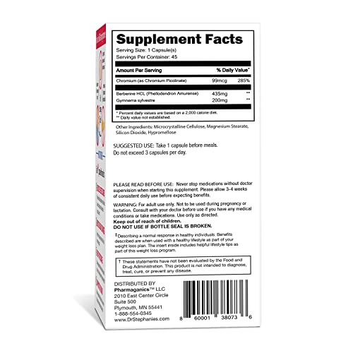 Pharmaganics Dr. Stephanie's Bundle Pack - 24 Hour Support + Carb & Sugar Blocker Pharmaganics uk supplements