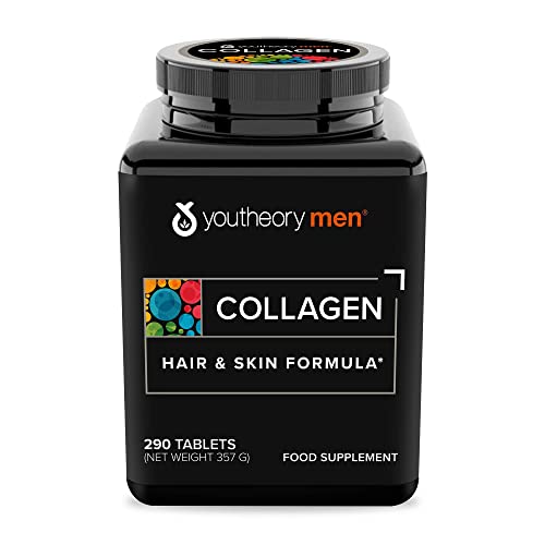Youtheory Collagen Advanced 1, 2 and 3 Mineral Supplements for Men-290 Tablets YouTheory uk supplements