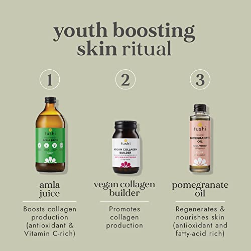 Fushi Vegan Collagen Booster, Vegan Amino Acids, with Vitamin C, E, Biotin Fushi uk supplements