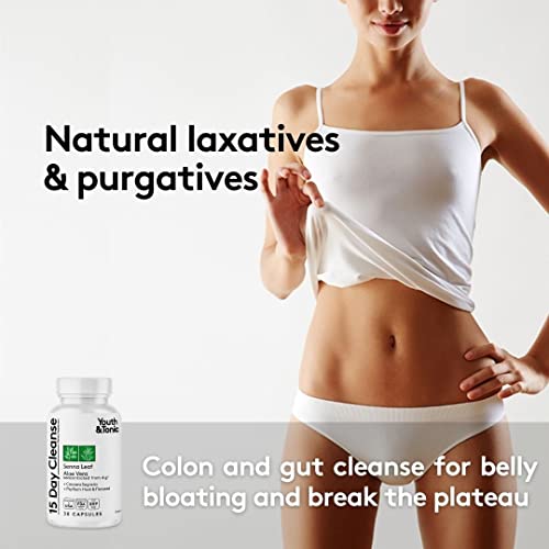 Youth & Tonic Colon Cleanser & Detox for Loss of Waste, Breaking The Plate Youth & Tonic uk supplements