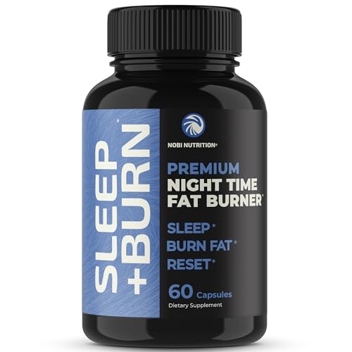 Night Time Fat Burner to Shred Fat While You Sleep | Hunger Suppressant, Carb Blocker Nobi Nutrition uk supplements