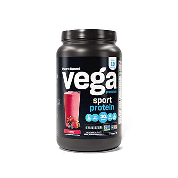 Vega Premium Sport Protein Berry Protein Powder, Vegan, Non GMO, Gluten Free Plant Vega uk supplements