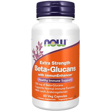 NOW Supplements, Beta-Glucans with ImmunEnhancer with Larch Arabinogalactan NOW uk supplements