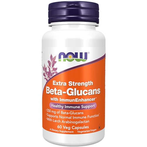NOW Supplements, Beta-Glucans with ImmunEnhancer with Larch Arabinogalactan NOW uk supplements