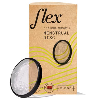 Flex Menstrual Discs | Disposable Period Discs | Reduce Cramps & Dryness FLEX uk supplements