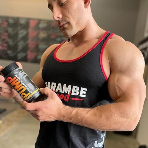 Harambe Pump - Nitric Oxide Supplement with Nitrosigine, S7, and BioPerine - Best Pre Harambe Blood uk supplements