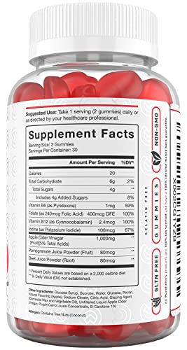 PUREFINITY Apple Cider Vinegar Gummies – Raw, Natural, Unfiltered ACV from The Mother PUREFINITY uk supplements