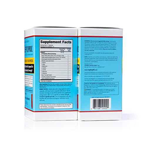 GENERIX LABORATORIES Leptopril- Dietary Supplement and Acute Metabolic Regulator Basic Research uk supplements
