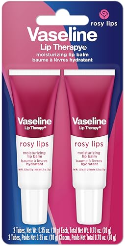Vaseline Lip Therapy Rosy Lips Moisturizing Lip Balm - Twin Pack (2-Pack) Vaseline uk supplements
