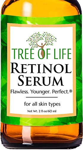 Tree of Life Retinol Serum for Face w/Hydrating Hyaluronic Acid for Wrinkle Soothing Tree of Life Beauty uk supplements