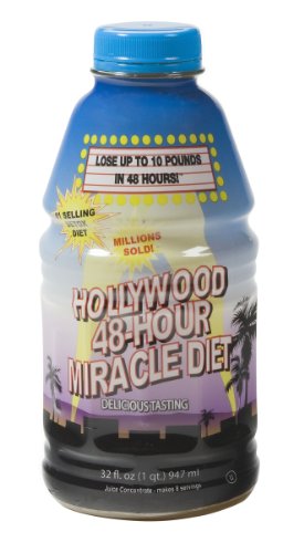 Hollywood Miracle Diet 48-Hour Diet, Natural Drink-Fruit Blend-32 oz Hollywood Miracle Diet uk supplements