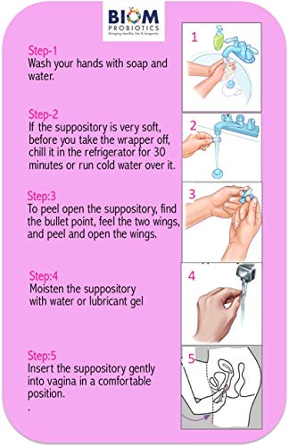 Biom Probiotics Prebiotics Boric acid Suppositories . Feminine Health Probiotic for Infections Biom Probiotics uk supplements