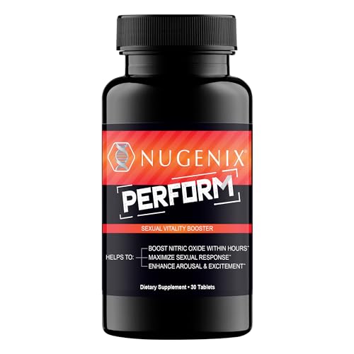 Nugenix Perform, Nitric Oxide and Vitality Booster for Men - 30ct Nugenix uk supplements