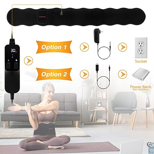 Streamlet Red Light Therapy Belt, 120 LED Combo 660nm 850nm Wearable Red Light Therapy Streamlet uk supplements