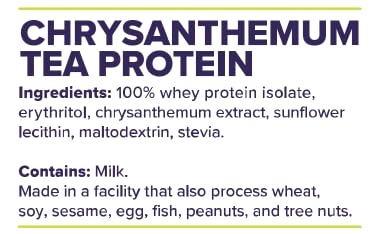 FitBites Whey Protein Isolate (Chrysanthemum Tea) FitBites uk supplements