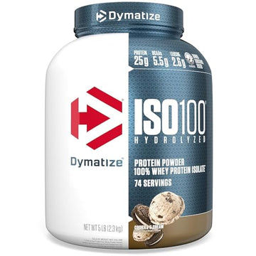 Dymatize ISO100 Hydrolyzed Protein Powder, 100% Whey Isolate Protein, 25g of Protein Dymatize uk supplements
