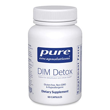 Pure Encapsulations DIM Detox | Supplement Support for Detoxification and Cellular Pure Encapsulations uk supplements