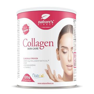 Nature's Finest by Nutrisslim Collagen Skincare | Fish Collagen Powder Naticol (5000mg) with MSM, Vitamin C, Ashwagandha Nature's Finest by Nutrisslim uk supplements