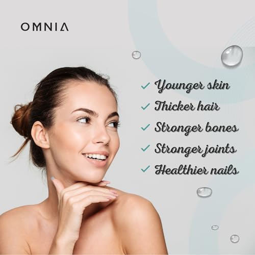 Omnia Marine Collagen Capsules 2400mg for Women & Men with Type I Collagen OMNIA uk supplements