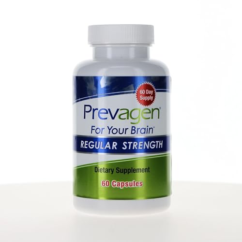 Prevagen Regular Strength - 60 Capsules (2 Month Supply) | Formulated for Your Brain | 10mg of Apoaequorin Plus Vitamin D3 Prevagen uk supplements