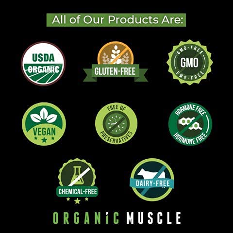 Organic Muscle Bundle - Pre-Workout Powder for Energy (Passionfruit Guava) + Replenisher Organic Muscle uk supplements