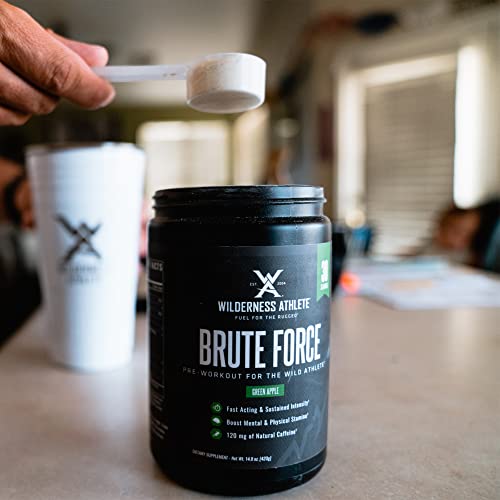 Wilderness Athlete - Brute Force Pre-Workout | Best Pre Workout Powder for Women & Men Wilderness Athlete uk supplements