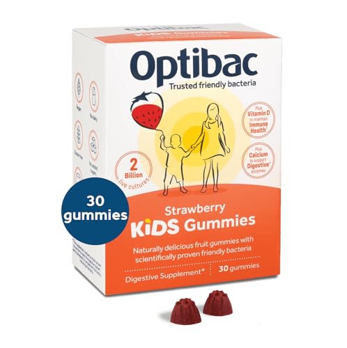 Optibac Kids Probiotic with Vitamin D & Calcium for Immune System Support & Gut Health OptiBac uk supplements