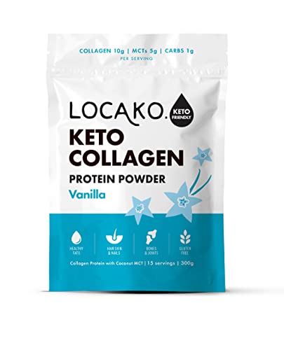 Locako Keto Collagen Vanilla Protein Powder LOCAKO uk supplements